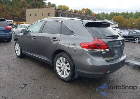 2013 Toyota Venza Le z USA, uszkodzony, nr VIN 4T3BA3BB0DU045690